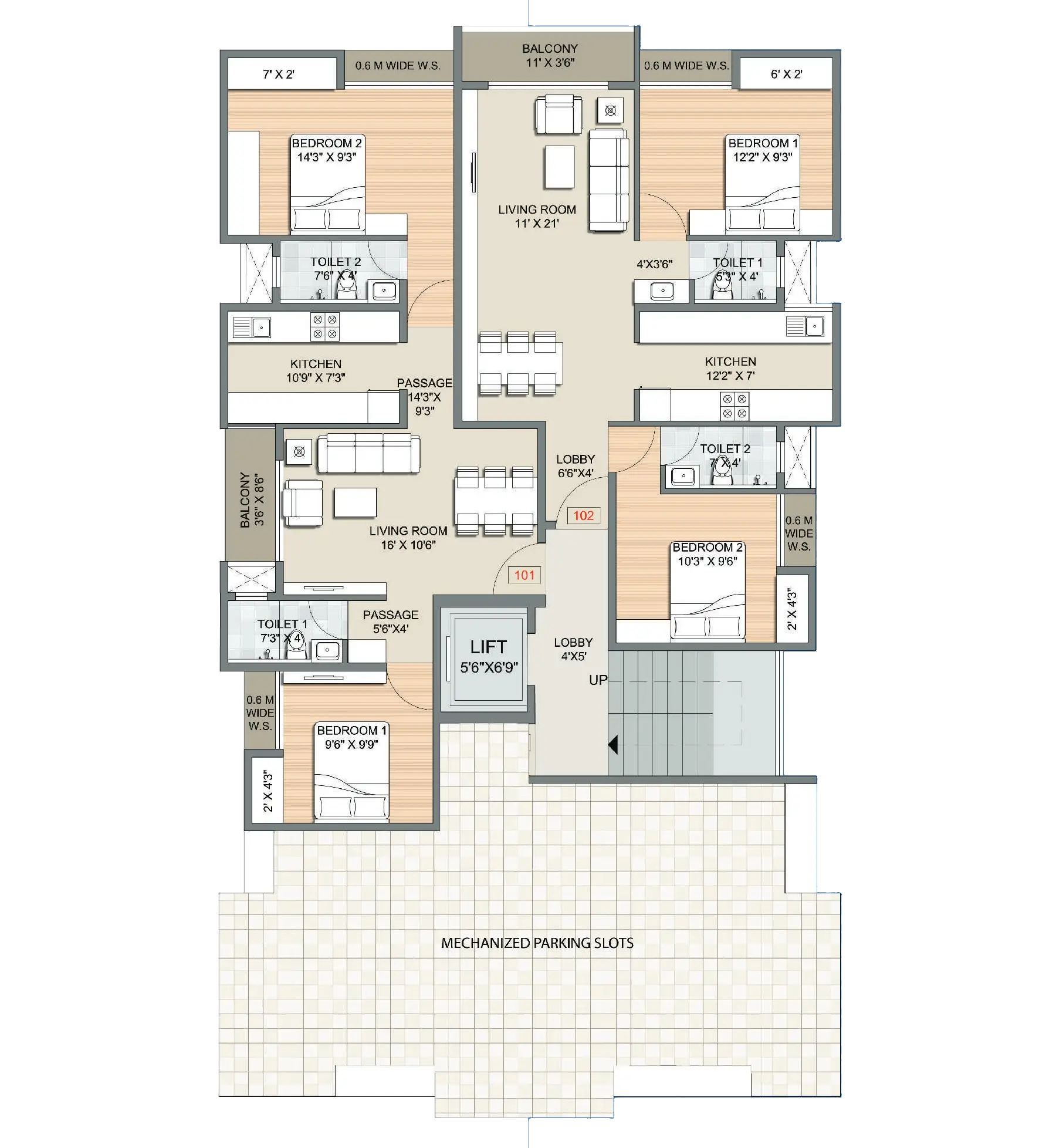 1st Floor Plan