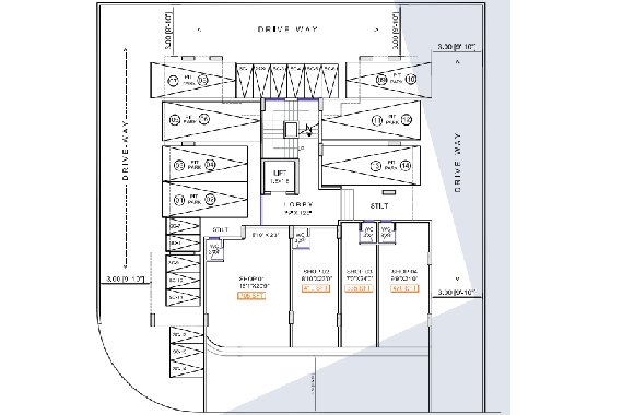 2nd to 6th Floor Plan