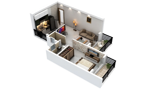 1st & 3rd Floor Plan